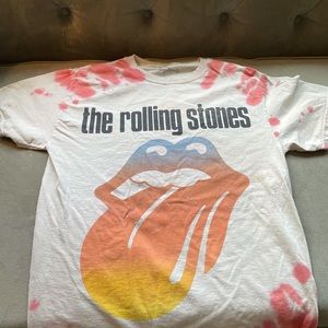 Distressed Rolling Stones T - Urban Outfitters, size S